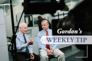 Gordon's Weekly Tip